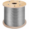 VEVOR Lano oceľové 3.2 mm×300 m 1000 kg