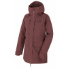 Dámska hardshell bunda Husky Nigalo L dk. wine, S