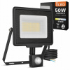 LED reflektor Smartled 50W čierny s pohybovým senzorom IP65 4500K