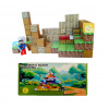 Magnetická stavebnica Minecraft Domček s postavičkou 101ks