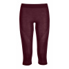 Dámske funkčné nohavice ORTOVOX 120 Competetion Light Short Dark wine S