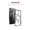 SWISSTEN POUZDRO CLEAR JELLY MagStick METALLIC PRO IPHONE 16 ČERNÉ 36500120 Swissten