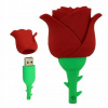 Pendrive INDYGO RÓŻA CZERWONA KWIAT SYMBOL ROŚLINA 8 GB USB 2.0 viacfarebný