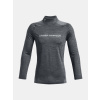 Fitted tričko Under Armour ColdGear Armour Twst Mock GRY 012 L