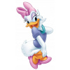CUKROVÁ TLAČ jedlý obrázok na tortu Cukrová hmota Myšiak Mickey Kačica Duck Daisy