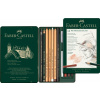 Faber-Castell Faber-Castell, 112975, Pitt Monochrome, sada umeleckých výtvarných potřeb, 12 ks