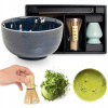 Sada Edo Hana Blue na prípravu čaju Matcha 4 ks