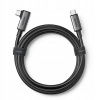 Kábel Ugreen US551 uhlový USB-C - USB-C PD 60W 3A 5Gb/s 5m - čierny