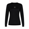 Dámsky dres Fox W Flexair Ls Jersey Black