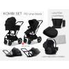 MOON PIÚ Kombi set Black chrome - ONYX BLACK