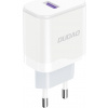 DUDAO A20EU USB-A 18W + USB-A - micro USB Biela