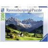 Ravensburger puzzle 162697 Výhľad na Dolomity 1500 dielikov 4005556162697