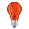 Dekoračná led žiarovka e27 osram, červená, 2w