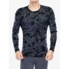 Funkčné tričko Icebreaker Merino 200 Oasis LS Crewe Cloud Dye - graphite/black/cd