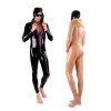 Pánsky latexový catsuit s kapucňou - SO-CSH-B5