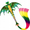 KITE REPELLER MEGA VEĽKÝ 520CM*150CM+100M LANO (KITE REPELLER MEGA VEĽKÝ 520CM*150CM+100M LANO)