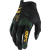 Rukavice 100% iTRACK Gloves Sentinel Black Veľkosť: S