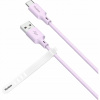 Kábel Yenkee USB typ C - USB typ C 1,5 m ružový