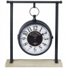 Hodiny - Stolové hodiny komoda tabuľka RETRO LOFT metal (Hodiny - Stolové hodiny komoda tabuľka RETRO LOFT metal)