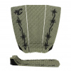 Surf grip pad Creatures Jack Freestone Lite Ecopure dark army black barbed wire 310 × 320 MM - Odosielame do 24 hodín