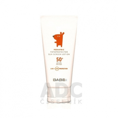 Babé Pediatric Sunscreen Lotion mlieko na opaľovanie SPF50+ 100 ml