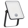 LED reflektor 10W 4000K 900lm IP65 čierny so senzorom pohybu LEDVANCE ESSENTIAL SENSOR