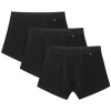 4F 4FRMM00UBXSM068 3 Pack - 20S/Deep Black - men´s L