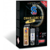 S100 sada starostlivosti o reťaz vr. transparentného maziva – Chain Care Kit (Dry Lube)