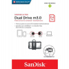 SanDisk Ultra Dual Drive/64GB/USB 3.0/Micro USB + USB-A/Čierna (SDDD3-064G-G46)