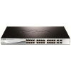 D-Link DGS-1210-28P sieťový prepínač Riadený L2 Podpora napájania cez Ethernet (PoE) 1U (DGS-1210-28P)
