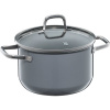 Hrnec FUSIONTEC ESSENTIAL 20 cm, CALM GREY - WMF (Vysoký hrnec FUSIONTEC ESSENTIAL CALM GREY, 20 cm - WMF)