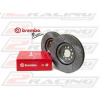 Seat Cordoba (6L2) Benzín Brembo Max zadní brzdový sportovní kotouč- drážkovaný 232mm/9mm 08.7165.75