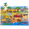 Bigjigs Toys Podlahové Africké dobrodružné 48 dielov