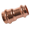 Kirchhoff měděná redukční dvojitá objímka, 2 objímky, holá, 22 mm x 18 mm