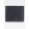 Pánska Peňaženka Visconti Shield Malá Kožená s RFID Ochrana Modrá 707