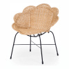 Childhome Kreslo detské ratanové Flower 51x45x55 drevený design