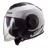 OTVORENÁ PRILBA LS2 OF570 VERSO SPIN BIELA ČIERNA XXL (OTVORENÁ PRILBA LS2 OF570 VERSO SPIN BIELA ČIERNA XXL)