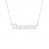 Mabell Dámsky náhrdelník z chirurgickej ocele ASTROLOGY Znamenie: Vodnár (Aquarius) SK2214230-VODC45