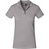 PROMODORO 4005 / Dámska polokošeľa z prstencovej bavlny - new light grey XXL