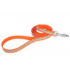 Firedog BioThane Vodítko Reflect 19 mm 2 m s rúčkou oranžové