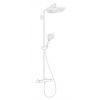 Hansgrohe 26890700 Croma Select S termostatický stĺp 280 1jet, matná biela HG 26890700