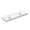 Kerasan CENTO keramické dvojumývadlo 140x45cm, biela 353601