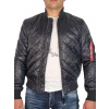 Alpha Industries Ma-1 DQ Jacket bunda pánska black Veľkosť: S, Farba: čierna