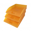 Herlitz odkladač transparentný oranžový