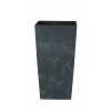 Kvetináč plast sivý Prosperplast 17 cm x 17 x 32,5 cm