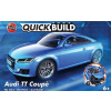 Airfix QUICKBUILD Audi TT Coupe - Blue - model na zostavenie - 44 prvkov