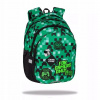 Školský batoh viackomorový CoolPack čierny, zelený 21 l