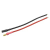 GForce Konektor zlacený 3.5mm s kabelem kabel 14AWG 10cm 1 pár