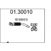 Výfukové potrubie MTS 01.30010