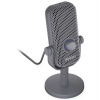 Endorfy Solum Voice S Alt Gray, Mikrofon, kondenzátorový, kardioidní, RGB podsvícení, USB-C, dotykové ztlumení, 3,5mm jack,šedá (EY1B024)